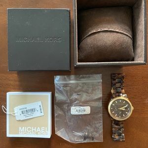 Michael Kors Tortoise Watch